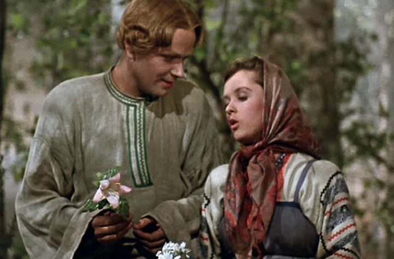 Кадр из фильма «Каменный цветок» (1946 год)