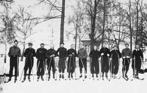 Лыжники Режевской Первой школы