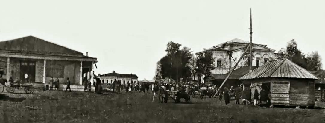 Режевская торговая площадь в 1930-е годы