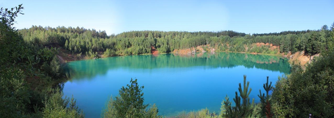 Покровский рудник (Аммонал) или Зеленое озеро. Южный карьер Покровского рудника
