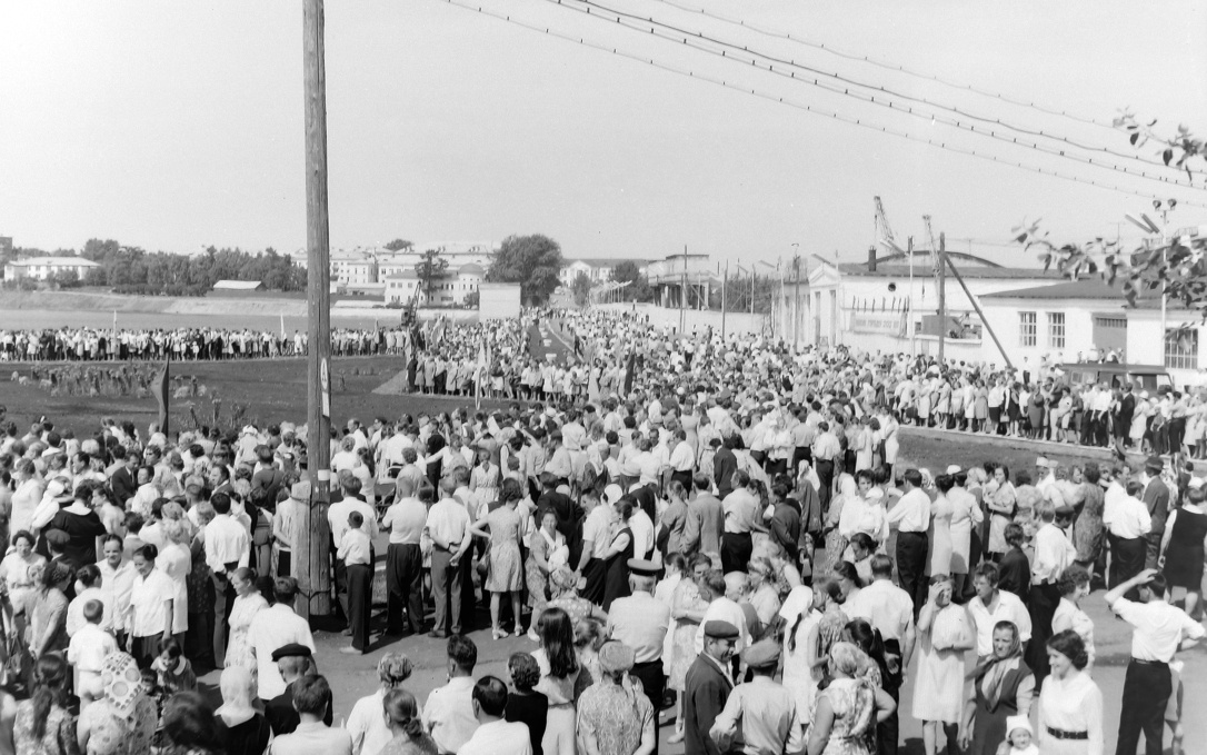 История Режа. Момент открытия Монумента 7 июля 1973 года