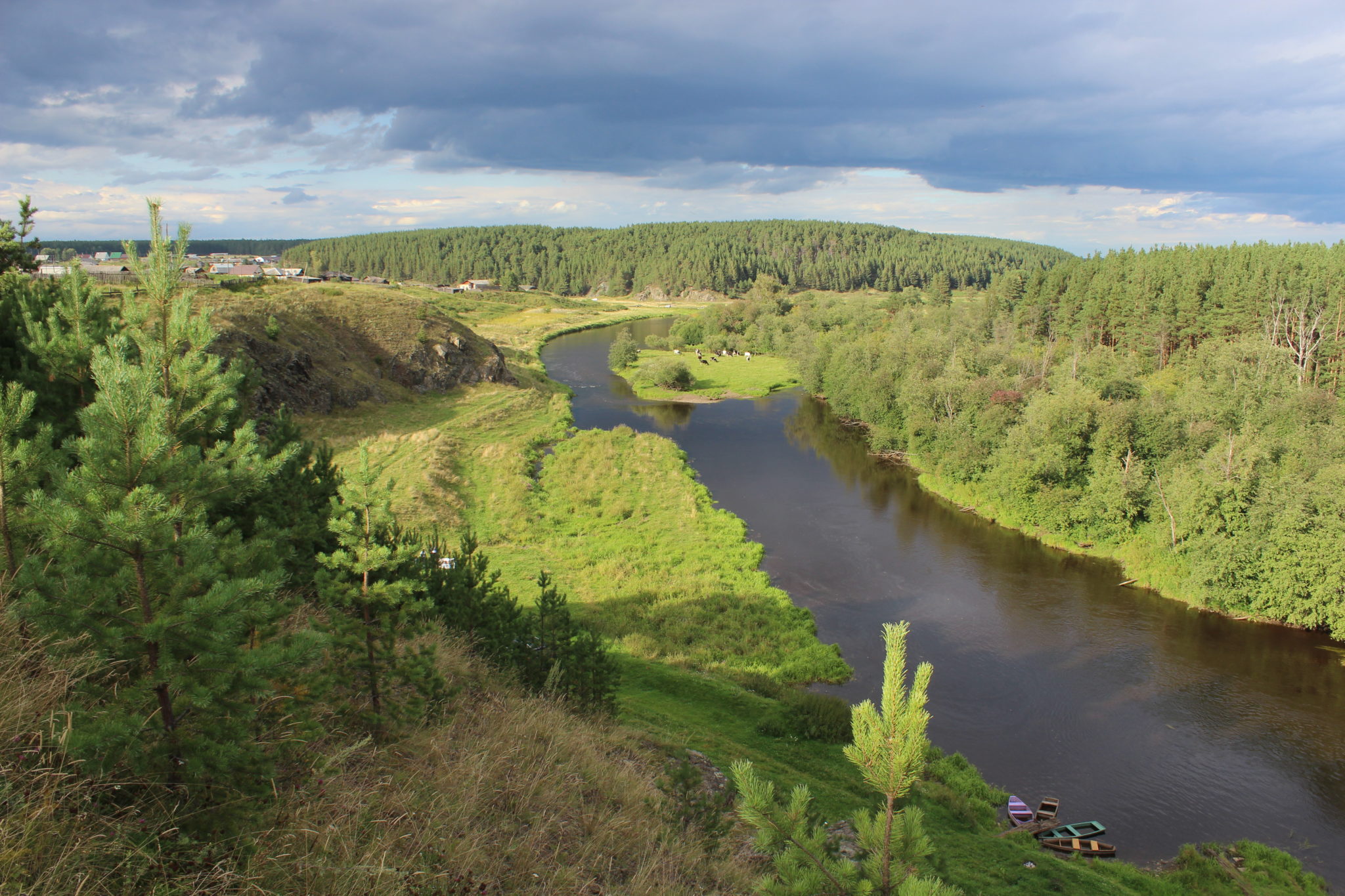 Реж Глинское река