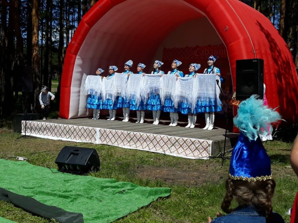 Во время праздника Сабантуй в Реже, который ежегодно проводится под эгидой Центра национальных культур