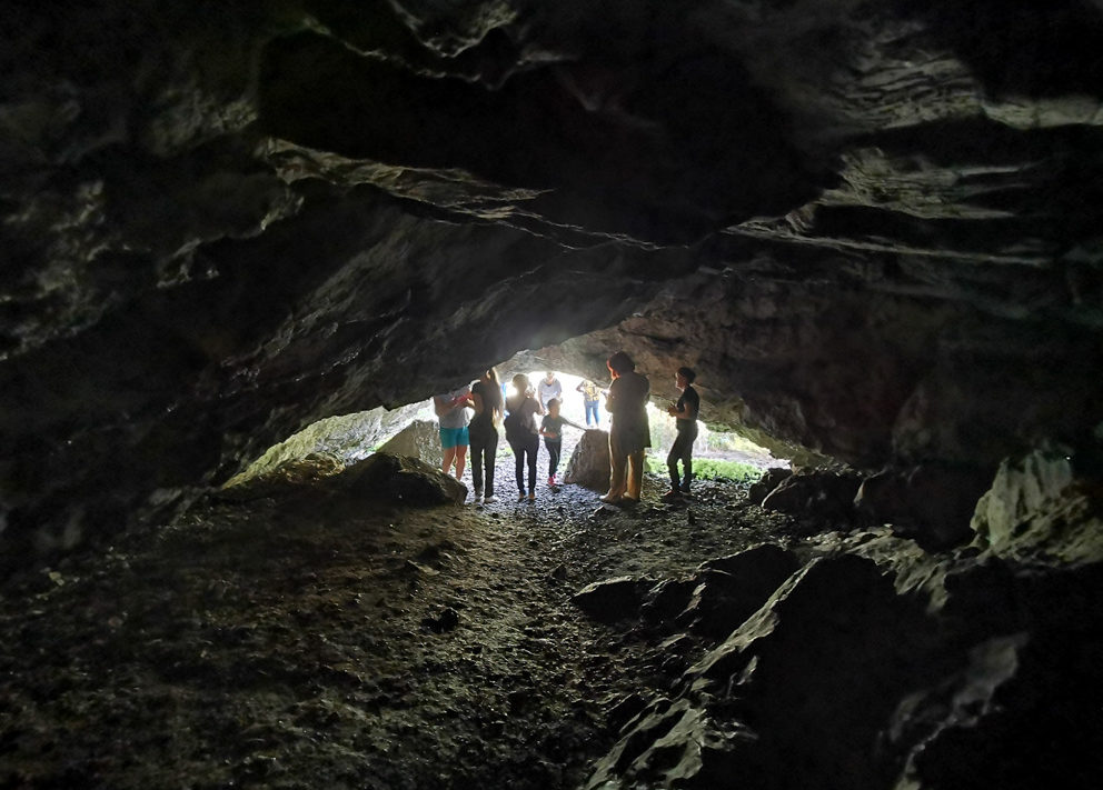 В Першинской пещере