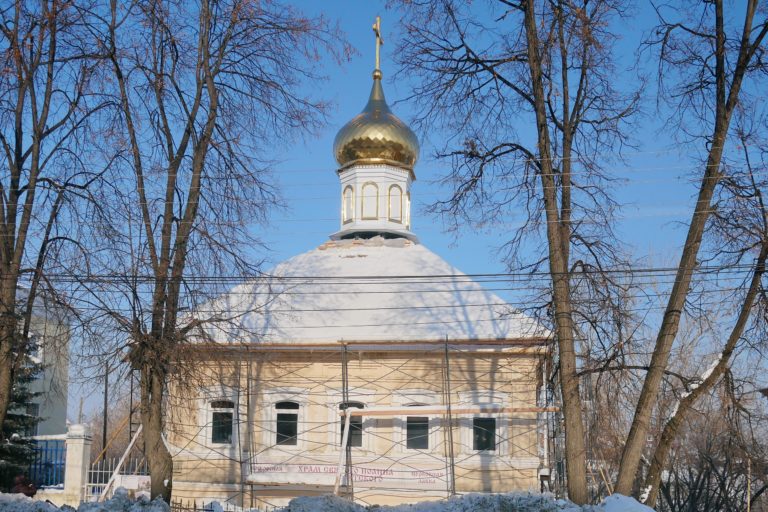 Храм Иоанна Кронштадтского в Реже. Фото 2020 года