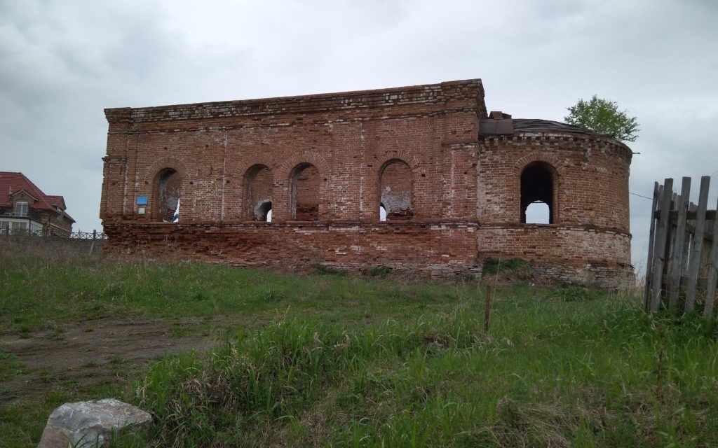Современное состояние Покровского храма в Першино