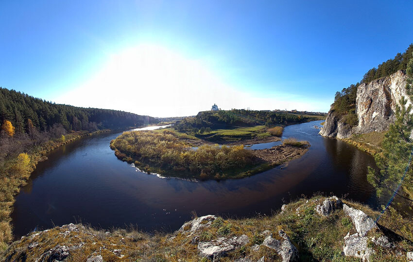 Река Реж в среднем течении. Фото Дениса Рычкова