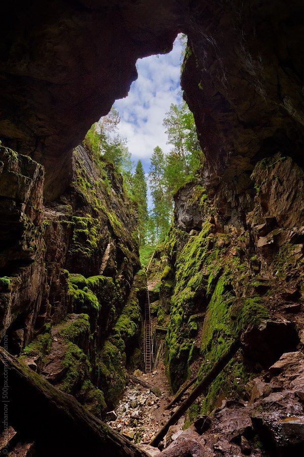 Экскурсия в парк «Оленьи ручьи»: Пещера Большой провал