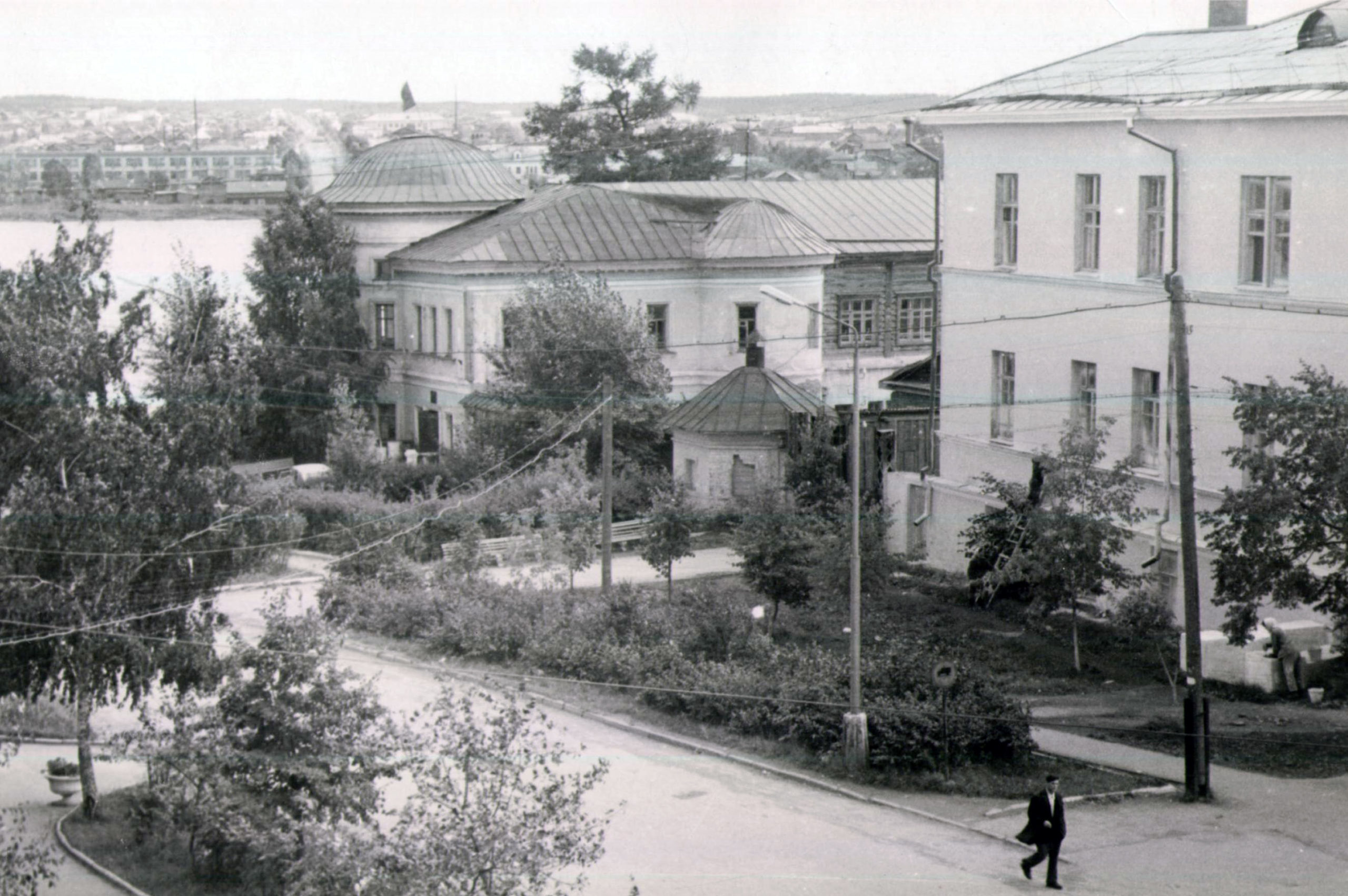 Центр Режа в начале 1970-х годов