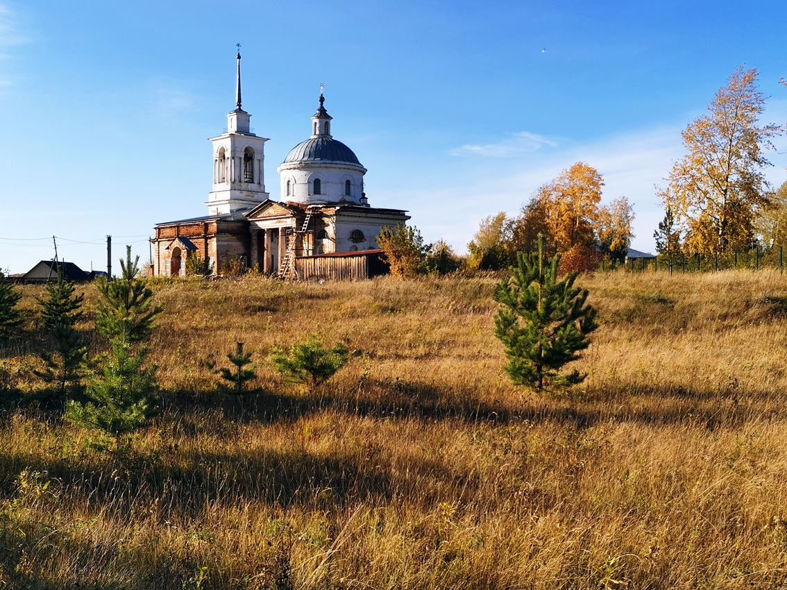 Село Липовское: церковь Рождества Христова