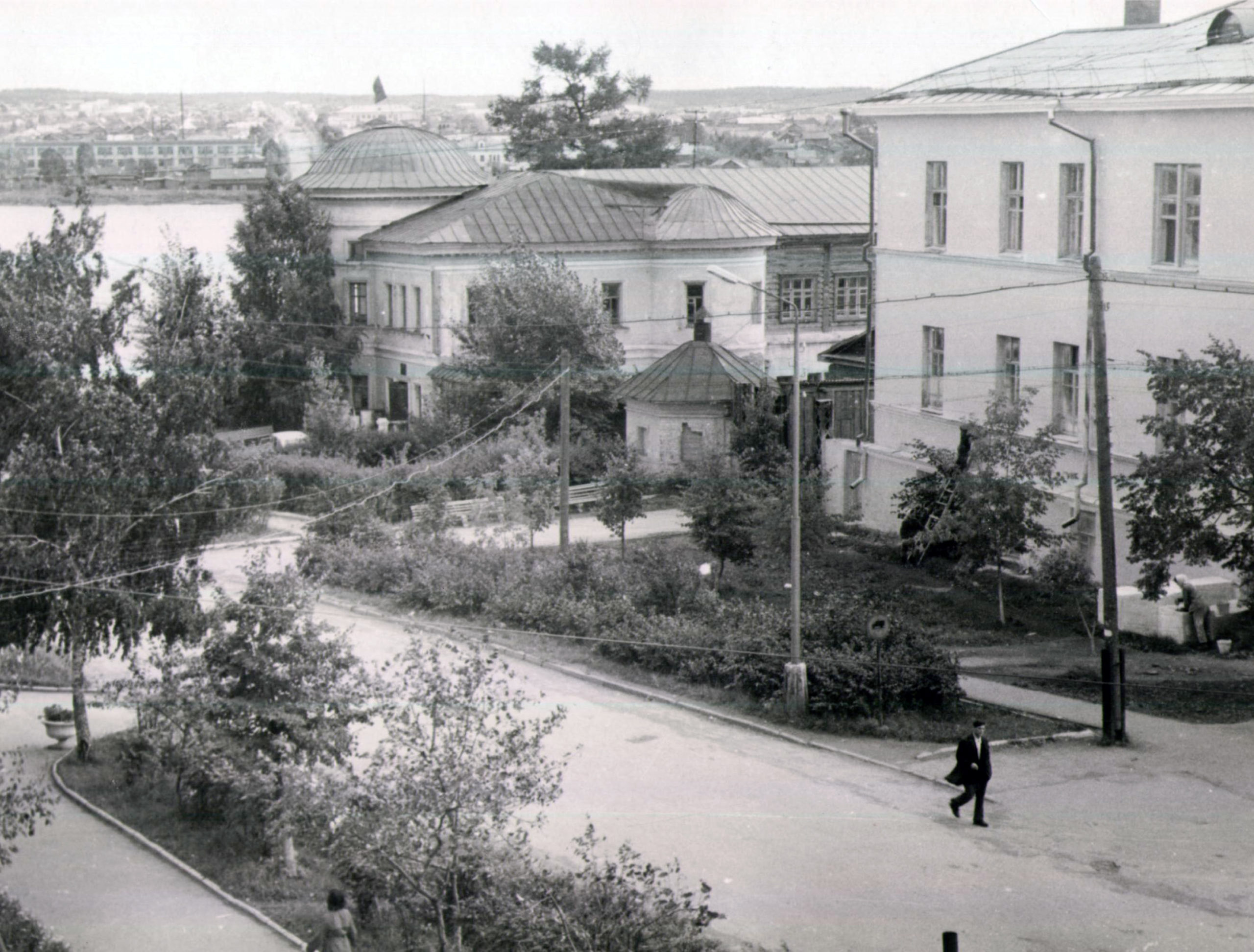 Центр Режа в начале 1970-х годов