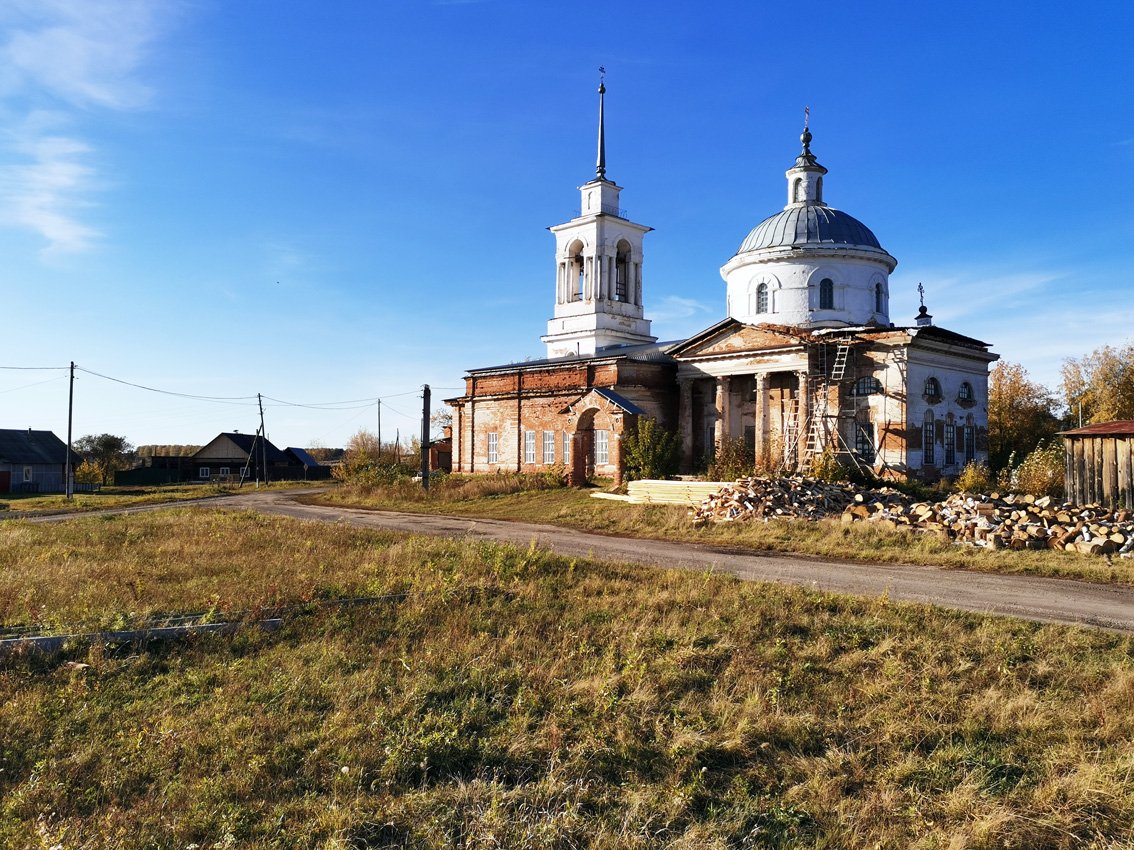 Храм Рождества Христова в селе Липовском