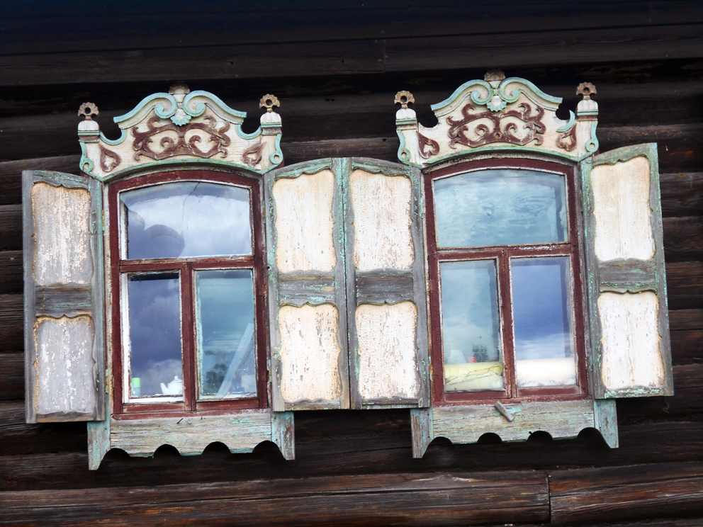 Деревня Соколово: типичные режевские наличники на рубеже XIX - XX веков