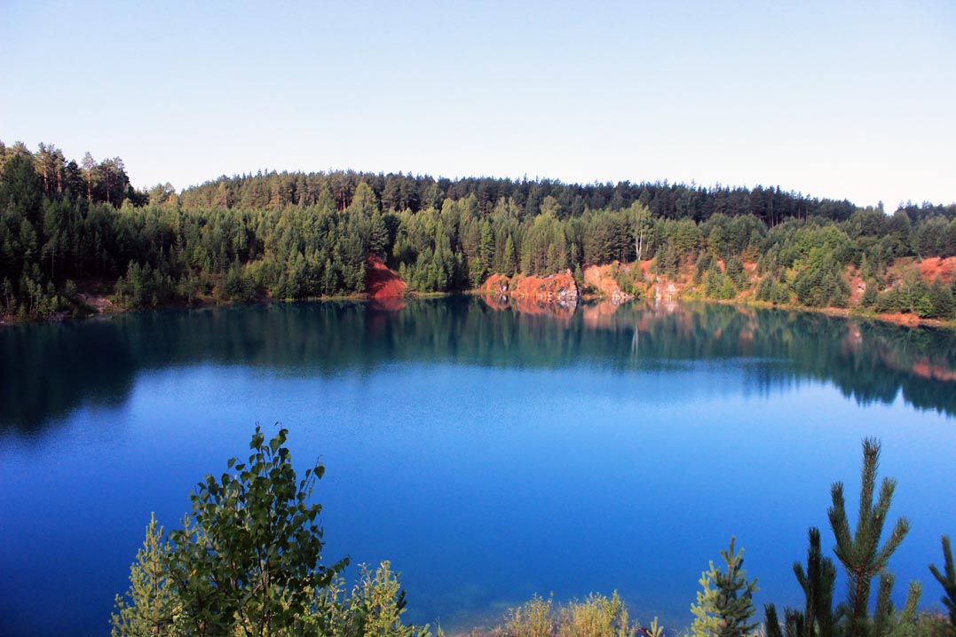 Покровский рудник (Аммонал) или Зеленое озеро. Южный карьер Покровского рудника