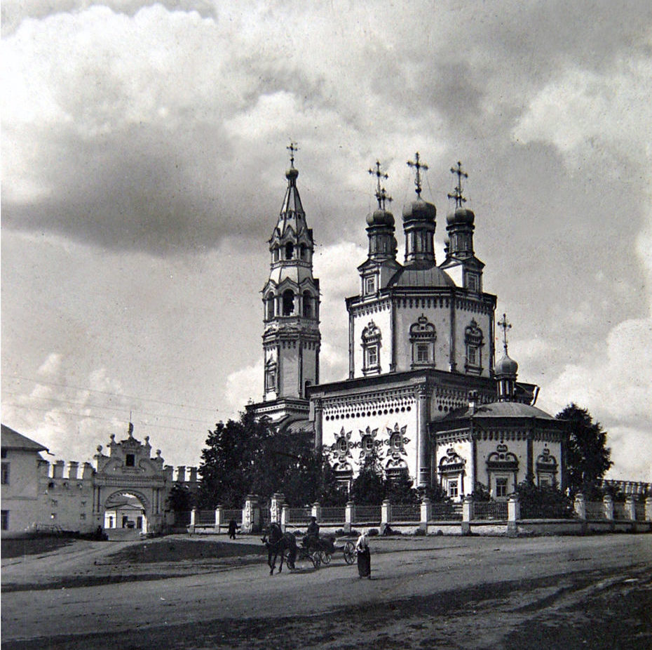 Свято-Троицкий собор в Верхотурье в начале XX столетия