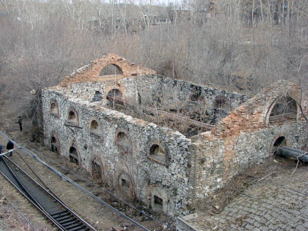 Здание молотового цеха в Алапаевске, старейшее промышленное сооружение на Среднем Урале