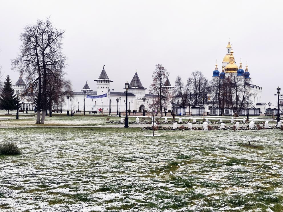 Тобольский кремль. Первый снег