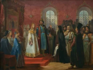 1 февраля 1671 года, прошло венчание царя Алексея Михайловича и Натальи Нарышкиной